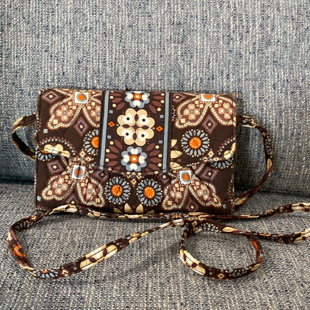 Vera Bradley cross body wallet